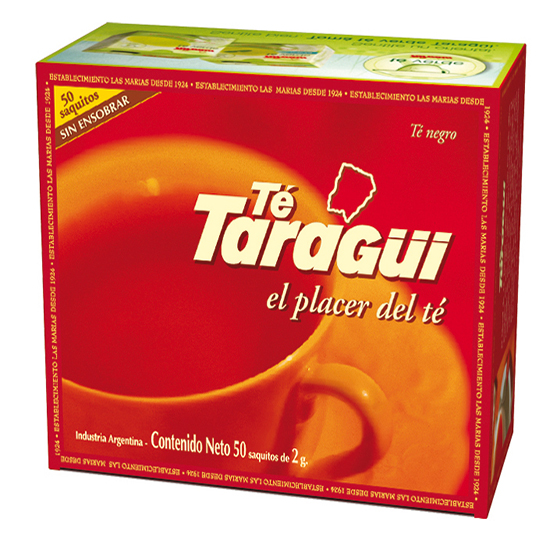 Producto #CTE009CAJ1 | TE TARAGUI SIN SOBR 50S